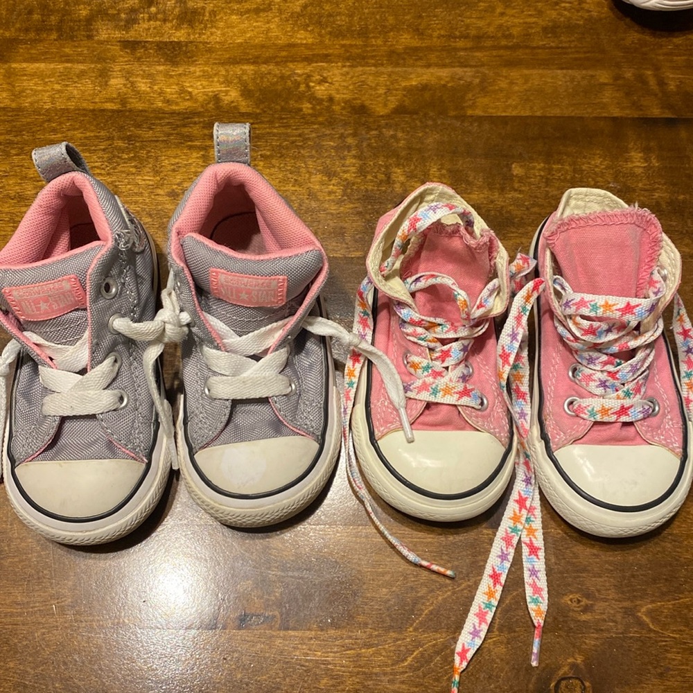 Toddler girls Converse